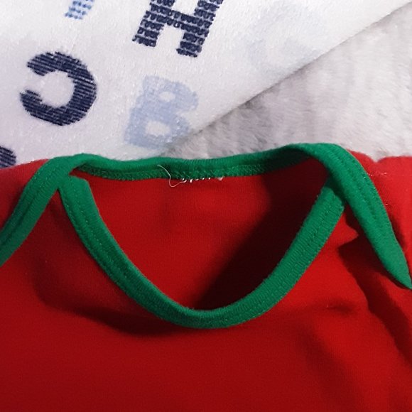 ❄️ 3-6m | HO-HO-HO Christmas Bodysuit/Onesie - Picture 4 of 4